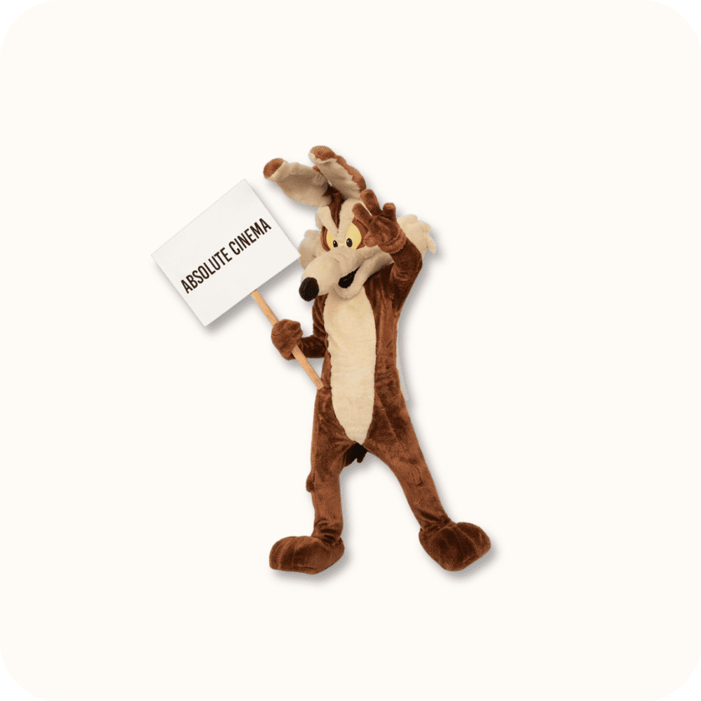 Wile E Coyote Plush Type C Wile E Coyote Plush Type C